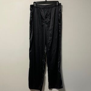 SKIMS Black Satin Pants